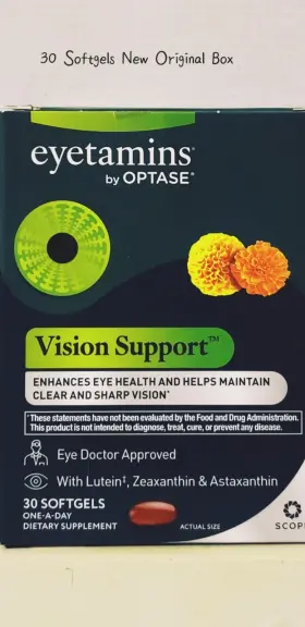 Sco-eyetamins-vision-30 Optase Eyetamins By Vision Support Enhances Eye Health Clear And Sharp New Sco-eyetamins-vision-30 Optase Eyetamins By Vision Support Enhances Eye Health Clear And Sharp New