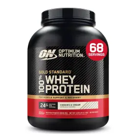 1088292 Optimum Nutrition Whey Protein Powder 100% Gold Standard 5 Pound Cookies Cream