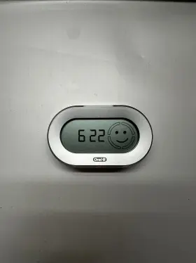 3742 Oral-b Braun Wireless Smart Guide Toothbrush Clock / Timer With Wall Mount
