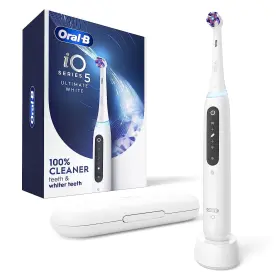G5.1a6.1k Oral-b Rechargeable Electric Toothbrush Io Visible Pressure Sensor White