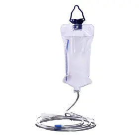 Oulanao 788609112583 Reusable Home Enema Kit 1200ml Enama Bag For Colon Cleaning Douche