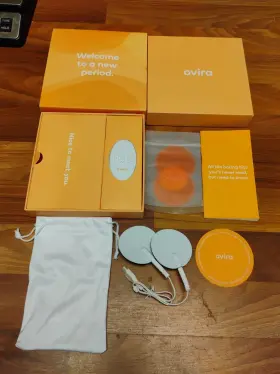 Ovira 355902010160 Noha Tens Device Machine Drug Free Period Menstrual Pain Cramp Relief