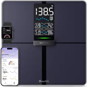 Vf445-535 Ovutek Fitness Tracking Smart Scale - Body Weight Bmi Fat Muscle 450lb