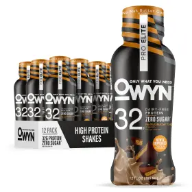 9013 Owyn Only What You Need Protein Shakes Buttercup Flavored 0g Sugar 12 Count Elite High