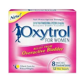 Du13092 Oxytrol For Women Overactive Bladder Transdermal Patch 8 Count Pack Of 3