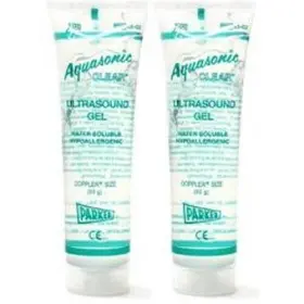Parker Labs 306031462979 Pack Of 2 Aquasonic Clear Ultrasound Gel 60g Tube Each Brend