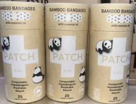 2305pt51 Patch 3 Pack Kids Coconut Oils Bamboo 25 Counts Each Expire 05/2026