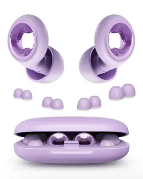 G159 Patnrab Ear Plugs Noise Cancelling 45db Reusable 8 Eartips Ultra Soft Silicone
