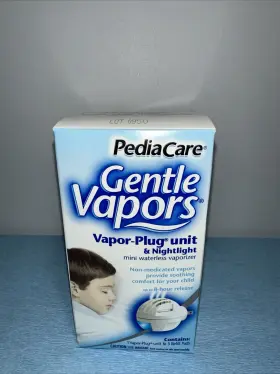 Pediacare 012547600131 Gentle Vapors Plug In Unit And Nightlight Mini Waterless