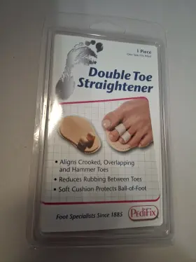 Pedifix 092437815708 Double Toe Straightener One Size Fits Most #p57 1 Each