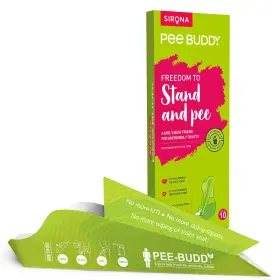 Pee Buddy 8908004343012 Peebuddy 10 Funnels Female Urination Device No Mess Green