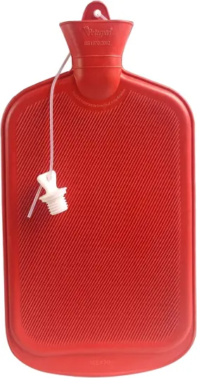 2022912 Peterpan Oversized Rubber Hot Water Bottle With Fleece Cover And Silicone