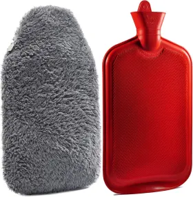 Pp-202032 Peterpan Teddy Charcoal Rubber Hot Water Bottle Cover Size Xxx-large