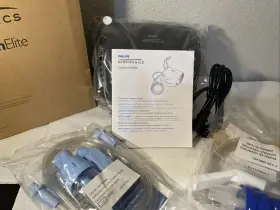 Philips 383730458007 Respironics Inspiration Elite Nebulizer Machine With 2 Hand Mouthpiece