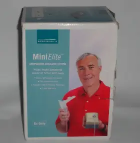 Rdd480 Philips Respironics Minielite Compressor Nebulizer System Model Open Box