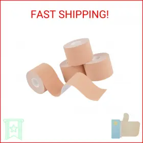 Phytop 791598395912 Kinesiology Tape 4 Rolls K Sports For Knee Support And Muscle Pain Relief