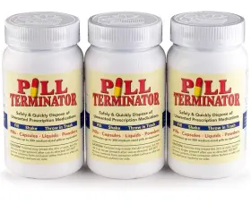 Pill Terminator 718122643998 Qty 3 Safely Dispose Of Unwanted Prescription Medications Pill Terminator 718122643998 Qty 3 Safely Dispose Of Unwanted Prescription Medications