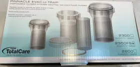 2350-fs Pinnacle Evac-u-trap Totalcare 2350fs 8/box Disposable Closed-system Central