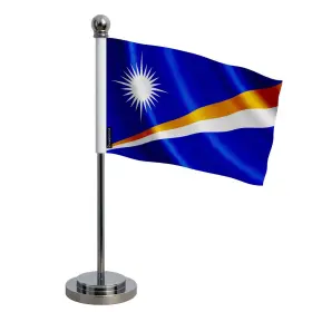 Pixelforma 666782716408 Marshall Islands Office Flag 14 X 21 Cm