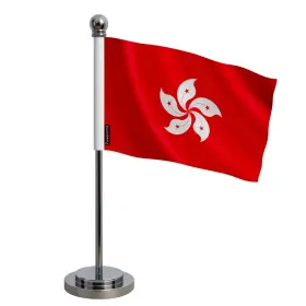 Pixelforma 666782716750 Hong Kong Office Flag 14 X 21 Cm