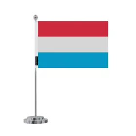 Pixelforma 666782716835 Luxembourg Office Flag 14 X 21 Cm