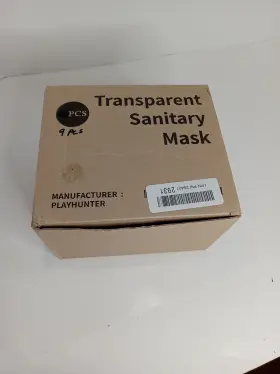 Playhunter 709930594695 Face Shield 2021 Transparent Sanitary Reusable Washable Pack Of 9 Pcs