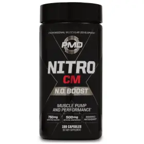 Pmd 811020903383 Pre Workout Supplement Nitric Oxide Muscle Growth 180 Capsules Sports Nitro