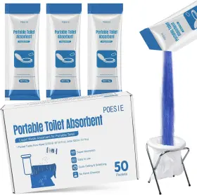 3056mb692s14j9 Poesie Poo Absorbent Gel Powder For Portable Toilet 50 Packets