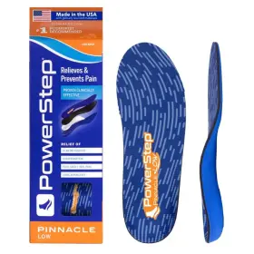 5004-01 Powerstep Pinnacle Low Insoles Mens 14-15