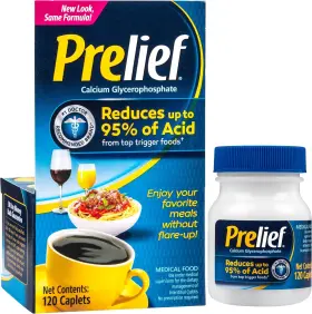 10889411801201 Prelief Acid Reducer Caplets Dietary Supplement 120 Count