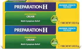 Preparation H 305732868363 Hemorrhoid Symptom Treatment Cream 2 X 1.8 Ounce Pack Of