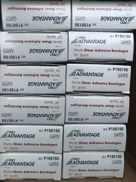 P150150 Pro Advantage Ndc Sheer Adhesive Bandage Spots 7/8 Inch Dia 100 Count Lot