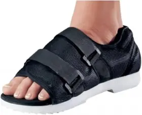 79-81147 Procare Black Medical/surgical Cast Shoe Womens Large Dj Ortho - New