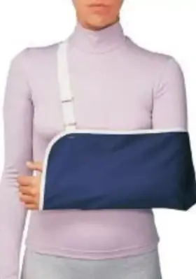 79-99157 Procare Arm Sling Deep Pocket Economy Slide Buckle Large