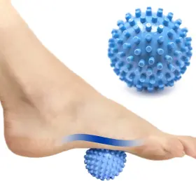 02200 Prostretch Footy Textured Spiky Massage Ball For Foot Pain Relief Plantar