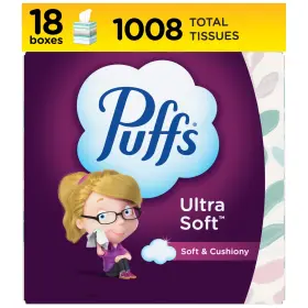 Puffs P 2024 Sx Facial Tissues 56 Count Pack Ultra Soft Cubes