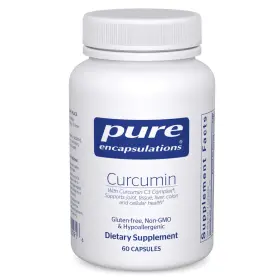 Cur6 Pure Encapsulations Curcumin 500 Mg 60 Capsules Supports Joint Health Liver