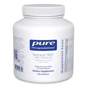 Mvck1 Pure Encapsulations Nutrient 950 With Vitamin K 180 Capsules 180s Multivitamin