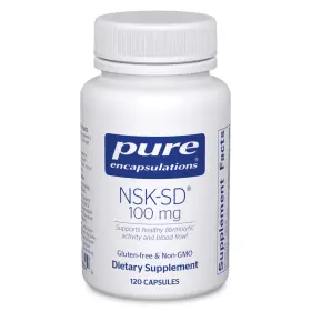 Ns11 Pure Encapsulations Nattokinase 100mg 120 Capsules Blood Circulation Support
