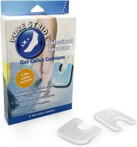 Pure Stride 810060231128 Gel Callus Cushions Professional Foot Pads - Cushion