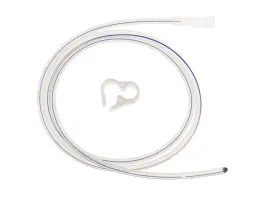 Col4 Purelife Enema Silicone Colon Tube - 4 Ft Length Attaches 2 Piece Set Blue
