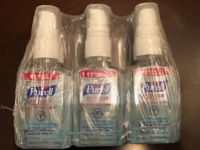 3050-24-cmr Purell 6 Pack Advanced Hand Sanitizer Refreshing Gel 2 Fluid Ounce