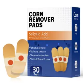 Q-1106-8 Qiyana Corn Remover Pads For Toes And Feet Maximum Strength 30 Count Pack Of 1
