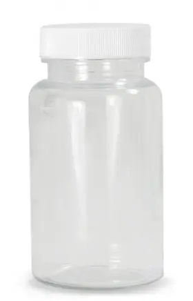 Plc-06591 Qorpak 436828674247 Clear Pet Packer Bottle With 38-400 White Polypropylene Sturdeeseal