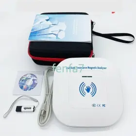 541561651 Qrma 2024 White Hand Touch Quantum Magnetic Resonance Body Analyzer