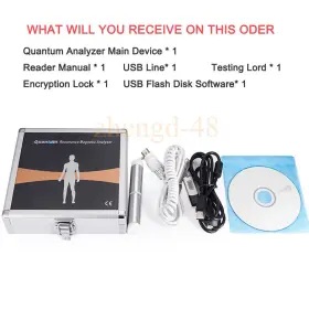 C220bk Qrma English& Spanish Quantum Magnetic Resonance Body Analyzer 52 Reports