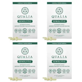 Qualia Life Sciences 850027149479 Senolytic Ultimate Formula Enhanced Cell Repair Rejuvenation Pack Of 4