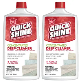 1215-00027e-b-p Quick Shine Remove Wax Buildup And Revitalize Floors - 27oz Pack