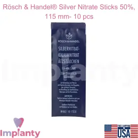 Rk-3413201 R Sch & Handel And 50% Silver N Trate Sticks Rigid 115mm Podiatry Materials 10pcs