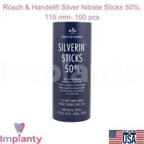 Rk-3413301 R Sch & Handel And 50% Silver N Trate Sticks Rigid 115mm Podiatry Materials 100pcs